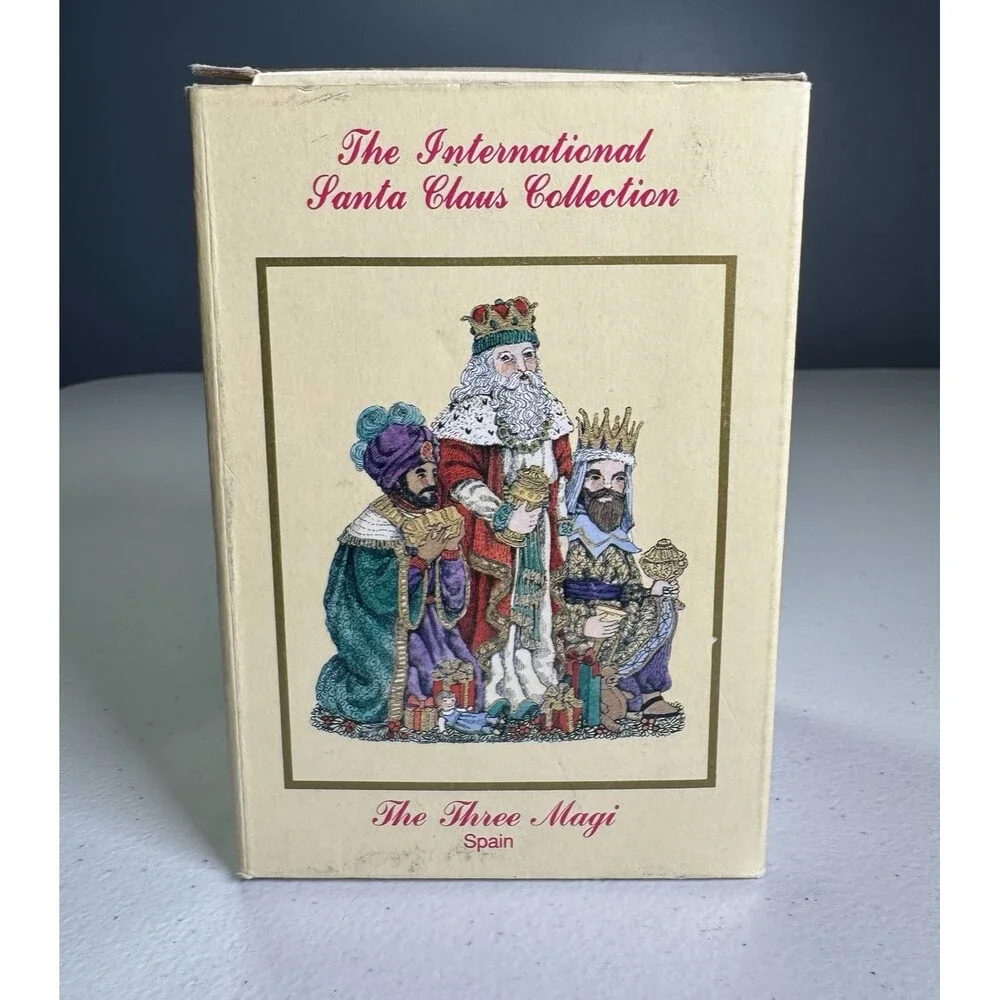 Vintage International Santa Claus Collection Three Magi (Spain) 1995 SC19 *READ*